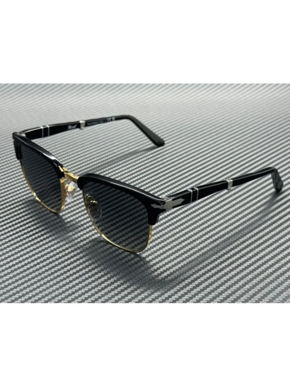New Persol Men Black Sunglasses 52-21-140